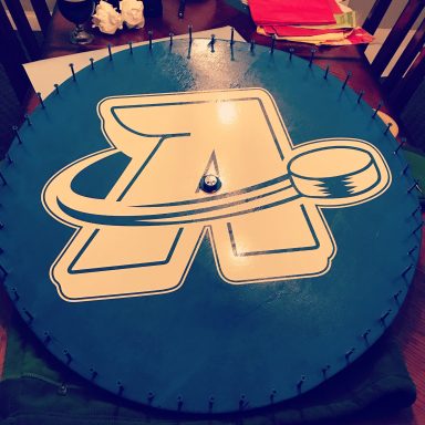 Large vinyl application